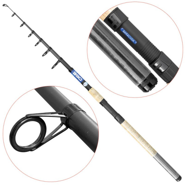 Baracuda Lansetă Crap Mad Carp 3.60m 80-120g
