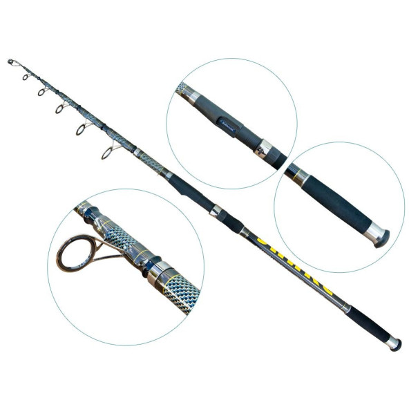 Baracuda Lansetă Crap Snake Tele Carp 3.60m 3lbs