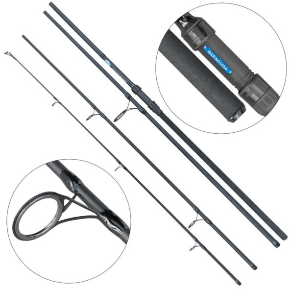Baracuda Lansetă Crap Traveller Carp 3.00m 3lbs 4seg