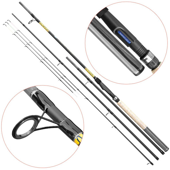 Baracuda Lansetă Feeder Dual Feeder 3.00m/3.60m 120g 3seg