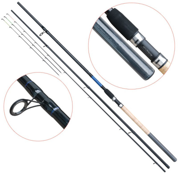 Baracuda Lansetă Feeder Evolution Feeder 3.60m 120g 3seg